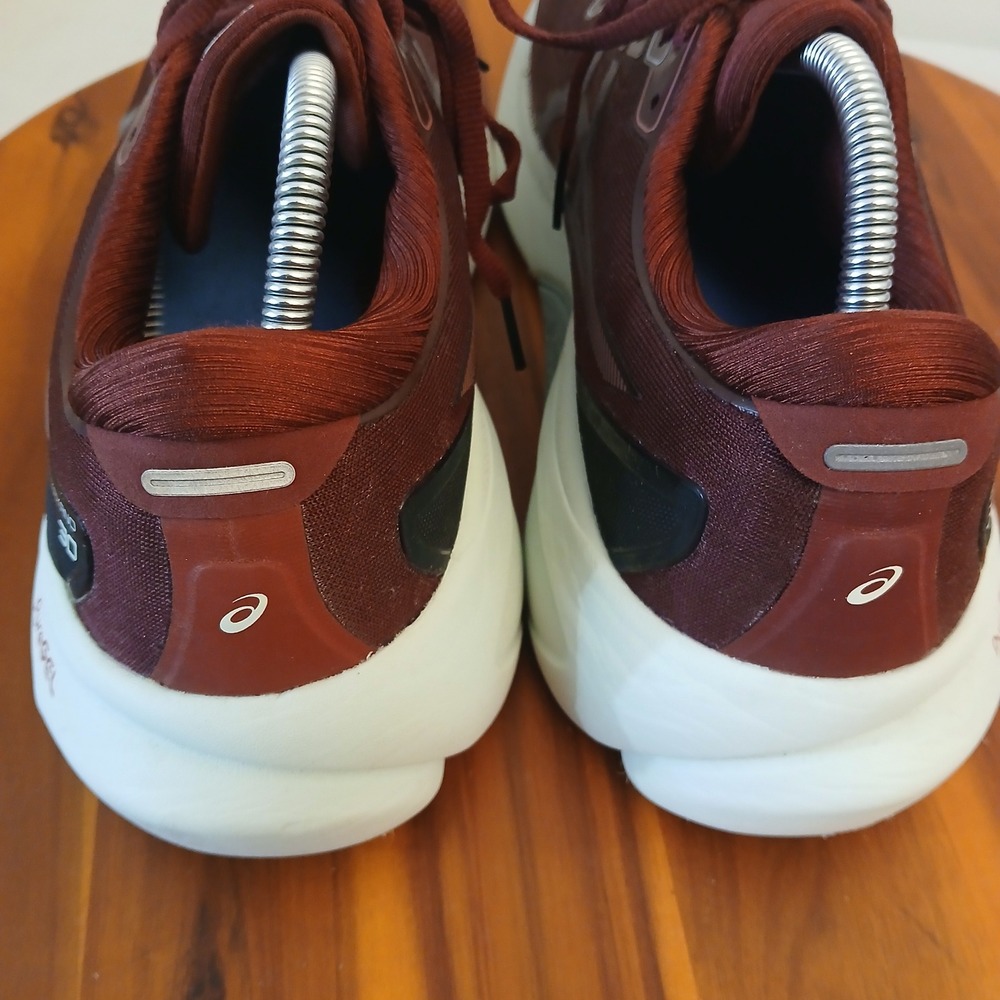 ASICS Gel-Kayano 30 Mens 11 Burgundy Running Shoes Sneakers 1011B548 - Picture 4 of 9